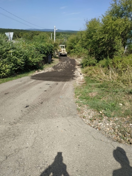 В хуторе Красная Горка отремонтировали дороги